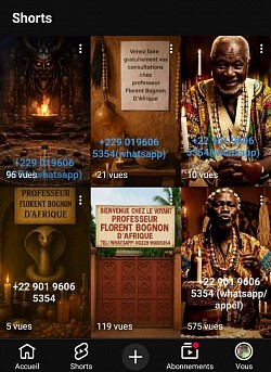 Grand maître marabout d'Afrique